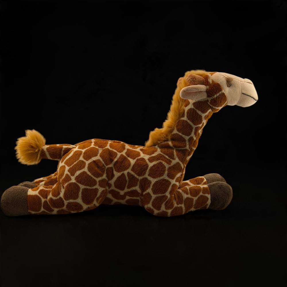 Animal Alley Giraffe Plush Stuffed Animal Brown Safari Lying Down 16 Inch
